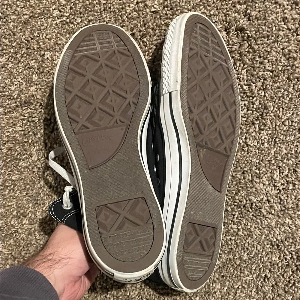 Converse Classic Black and White Sneakers - Picture 3 of 4